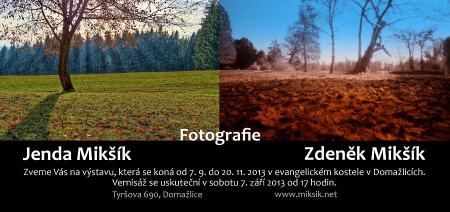 Pozvánka výstava fotografií